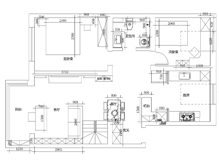 水榭花都-100平米-現(xiàn)代風(fēng)格-戶型圖.jpg