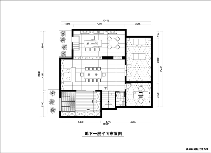 設(shè)計(jì)五部-王偉力-萬(wàn)科西華府400平米-現(xiàn)代風(fēng)格-負(fù)一層平面.jpg